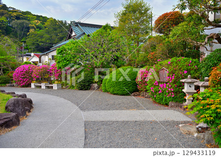 中部地方・伊豆修善寺温泉・足湯などがある独鈷の湯公園・静岡県伊豆市修善寺(5) 129433119