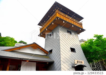 中部地方・伊豆修善寺温泉・修善寺のランドマーク、日帰り温泉の筥湯(はこゆ)・静岡県伊豆市修善寺(4) 129433515