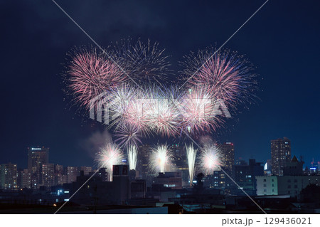豊平川花火大会 129436021