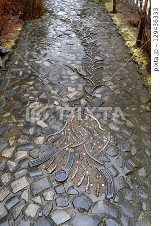 かわらミュージアム おしゃれな小径(滋賀県 近江八幡市) かわらミュージアム おしゃれな小径(滋賀県 近江八幡市) 129436333