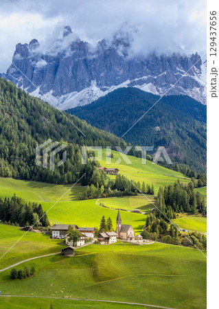 St. Magdalena Santa Maddalena Dolomites, Italy St. Magdalena Santa Maddalena Dolomites, Italy 129437656
