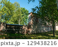 Kirillo-Belozersky Monastery.  Ancient brick wall. 129438216