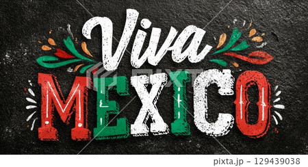 Viva mexico celebration mexico cultural event festive environment vibrant viewpoint community spirit 129439038