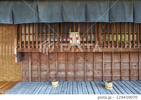 妻籠宿 街道沿いの町家 妻籠宿 街道沿いの町家 129439070