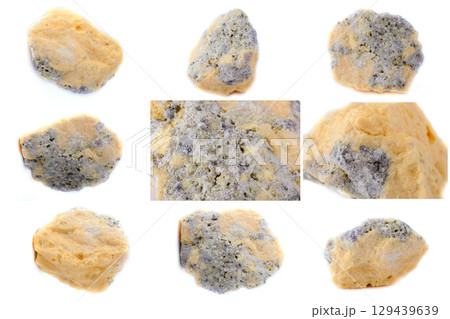 Collection of stone mineral Sulfur 129439639