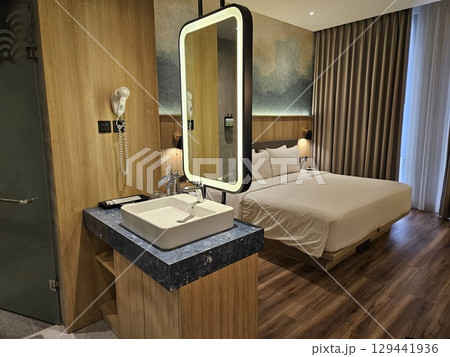 this is bedroom interior 129441936
