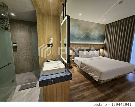 this is bedroom interior this is bedroom interior 129441941