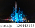 噴水イルミネーション 129442158