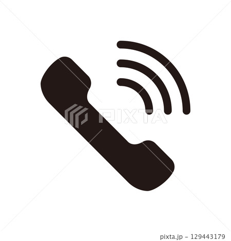 呼び出し音が鳴っている電話 129443179