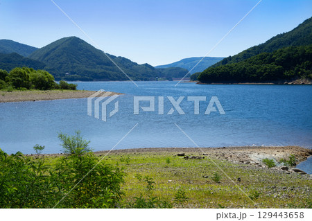 七ヶ宿湖風景 七ヶ宿湖風景 129443658