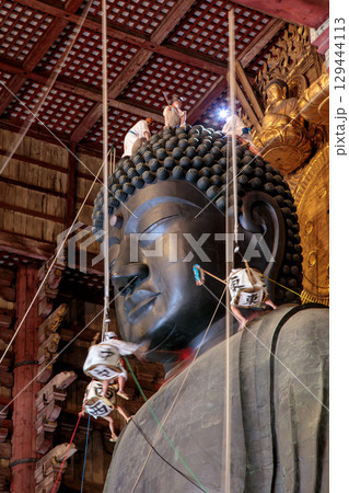 奈良東大寺大仏殿お身拭い 奈良東大寺大仏殿お身拭い 129444113
