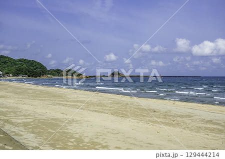 浦富海岸 浦富海水浴場 鳥取県岩美町 浦富海岸 浦富海水浴場 鳥取県岩美町 129444214