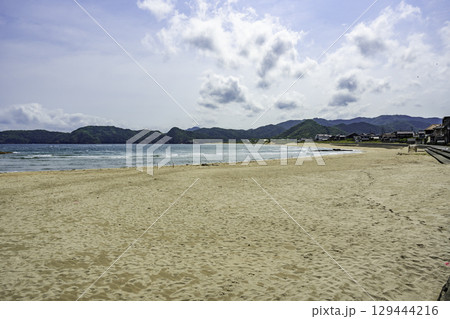 浦富海岸　浦富海水浴場　鳥取県岩美町 129444216