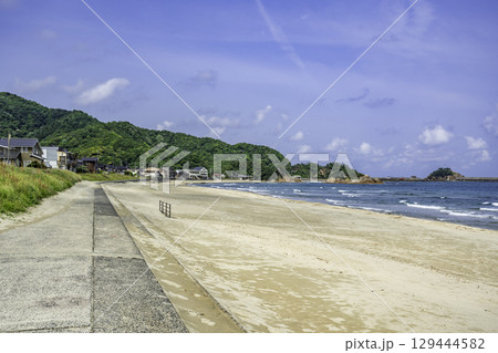 浦富海岸　浦富海水浴場　鳥取県岩美町 129444582
