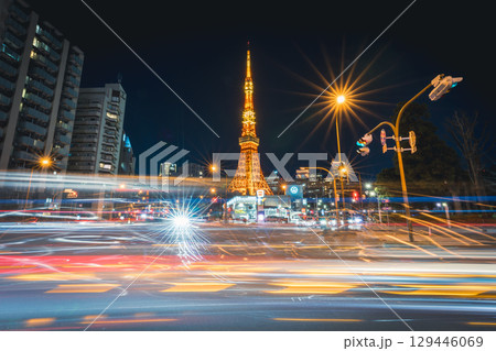 東京タワー（赤羽橋交差点） 129446069