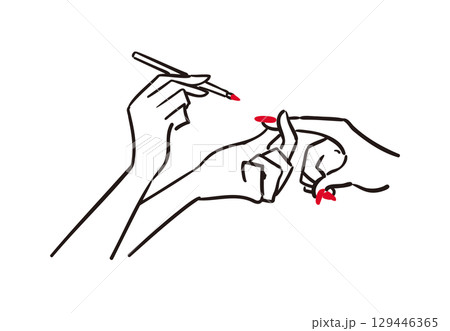 ネイルサロン デザイン施術イメージ 129446365