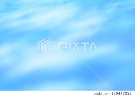 青色系 ふんわりな抽象的背景 青色系 ふんわりな抽象的背景 129447052