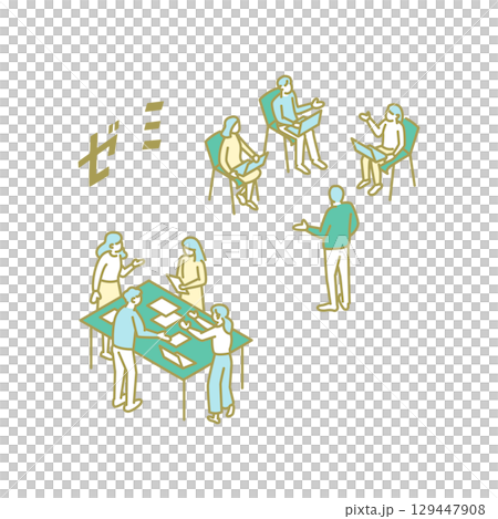 研討會、大學生活、學習和老師的插圖 129447908