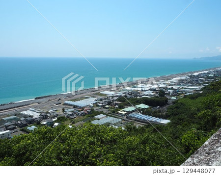 駿河湾を見下ろす久能山の絶景 129448077