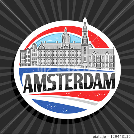 Vector logo for Amsterdam 129448136