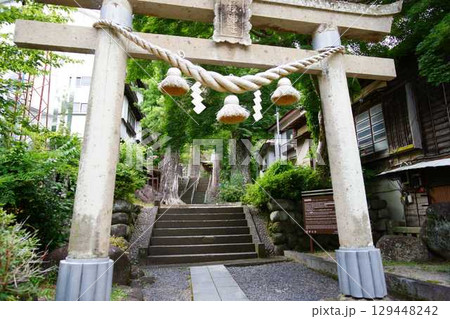 伊豆修善寺 日枝神社鳥居 伊豆修善寺 日枝神社鳥居 129448242