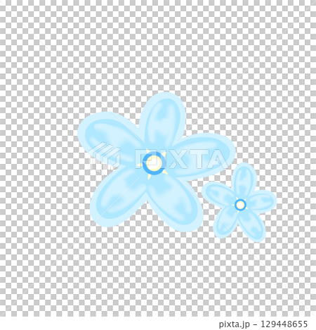 ブルースター　花 129448655