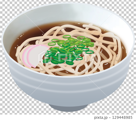 美味しそうなうどん 129448985