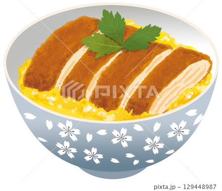 美味しそうなかつ丼 美味しそうなかつ丼 129448987