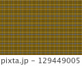 茶色のタータンチェック背景（4:3比率）落ち着いた伝統的なチェック柄パターン 129449005