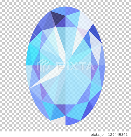 Illustration of sparkling colorful gemstones (variations available) Illustration of sparkling colorful gemstones (variations available) 129449841