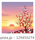 日の出とぼけの花 129450274