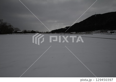雪の降った朝 雪の降った朝 129450397