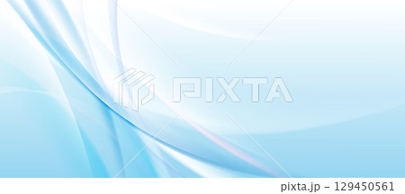Abstract white and blue curved ray background with a futuristic hi-tech technology lighting effect sparkle Abstract white and blue curved ray background with a futuristic hi-tech technology lighting effect sparkle 129450561