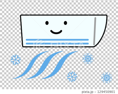 關於空調、空調設備和空調施工的插圖集 129450901