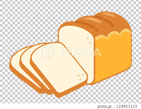 山型食パン 山型食パン 129451125