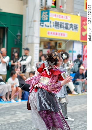 帯屋町で踊るよさこい よさこい 帯屋町で踊るよさこい よさこい 129452195