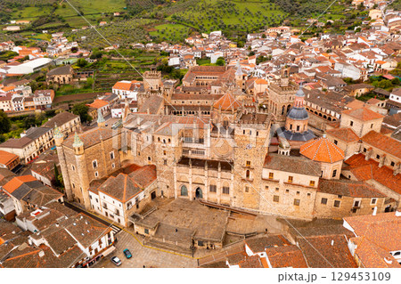 Drone photo of Royal Monastery of Saint Mary of Guadalupe 129453109