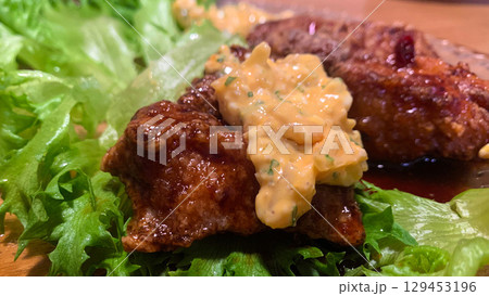 ピリ辛の自家製チキン南蛮 ピリ辛の自家製チキン南蛮 129453196