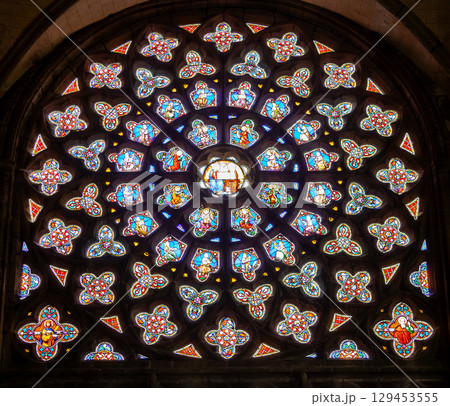 Saint-pol-de-Leon, cathedral Paul Aurelien, brittany, france 129453555