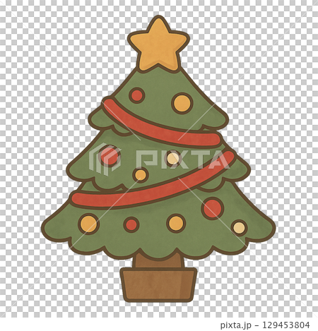 簡單的聖誕樹 129453804