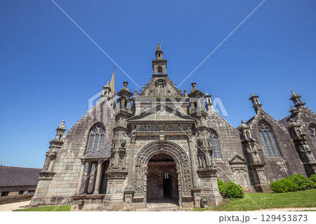 Parish close church of Guimiliau, finistere, brittany, france Parish close church of Guimiliau, finistere, brittany, france 129453873