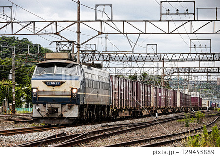 朝の貨物列車 朝の貨物列車 129453889