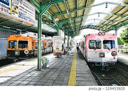 上毛電鉄の電車 129453920