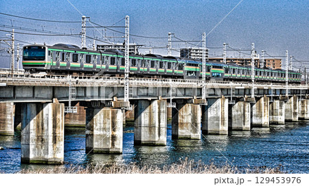 東海道本線の電車 東海道本線の電車 129453976