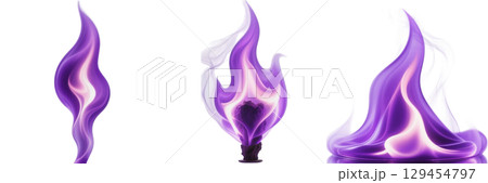 紫色の炎 紫色の炎 129454797