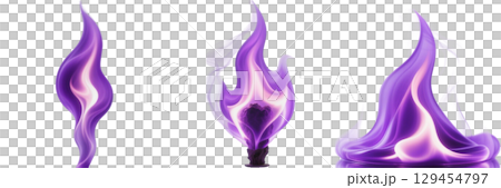 紫色の炎 紫色の炎 129454797