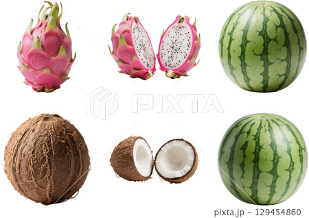 新鮮な南国の果物 129454860