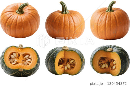 色々なかぼちゃ 129454872