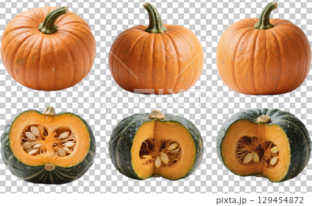 色々なかぼちゃ 129454872