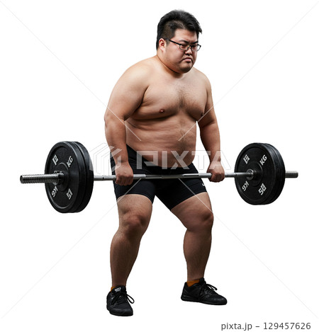 運動する男性 129457626